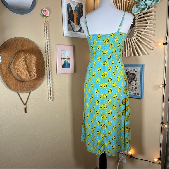 FUNKY PEOPLE | Boho Hippie Colorful Mandela MIDI Dress - Women’s Large - Picture 4 of 8
